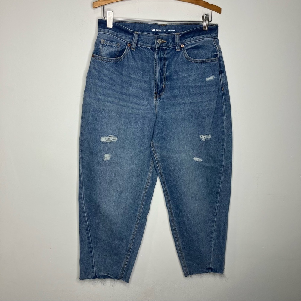 Old Navy extra high rise‎ Darla balloon jeans size 10 - Picture 2 of 8